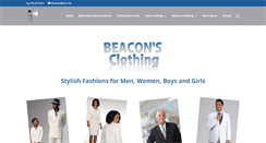 Desktop Screenshot of beaconsclothing.com